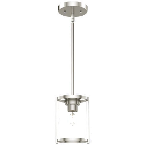 Hunter Fan Company 19119 Astwood Pendant, Brushed Nickel