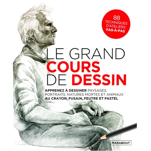 French Edition by Collectif (Author) Le grand cours de dessin