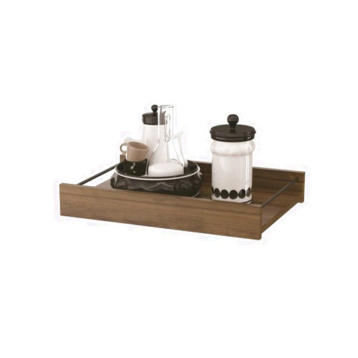 Casabianca Home Noa Console Table in Dark Oak Laminate with Storage