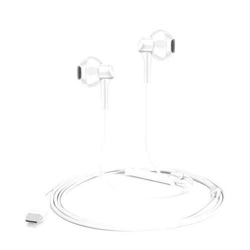 LFWZ USB C Digital Earbuds Type C Earphones with Microphone Noise Cancelling USB C Headphones with Mic Wired in-Ear Headsets Compatible with Google Pixel 3/3XL/2/2XL,Samsung Galaxy Note 20 Plus S22 Ultra