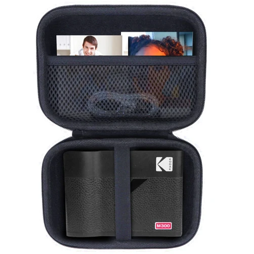 Lebakort Hard Storage Case Compatible with KODAK Mini Shot 3 Retro/Mini 3 ERA 4PASS Portable Photo Printer (Black Case)