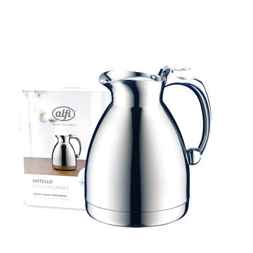 Alfi Hotello Stainless Top Thermal Carafe, 4-Cup