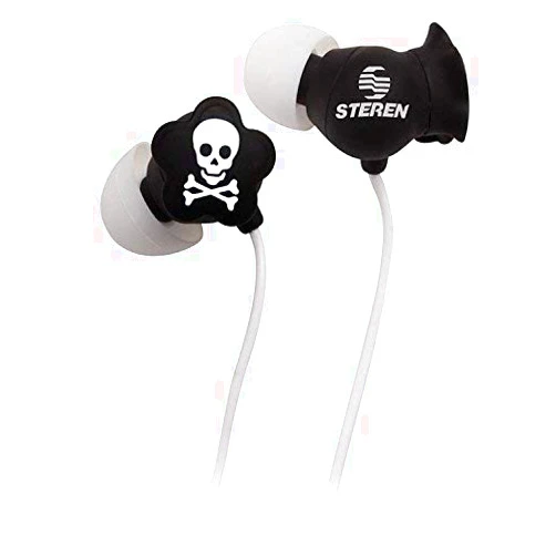 STEREN Earbuds with Skull Design - AUD-243