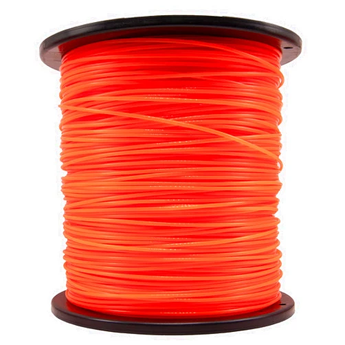 KAKO 095 Trimmer Line, Heavy Duty Trimmer Line .095, 095 Weed Eater String, Commercial Grade Round 0.095 Inch String Trimmer Line, Weed Eater String .095Inch-780Ft-3Lb Fits Most of String Trimmers(Orange)