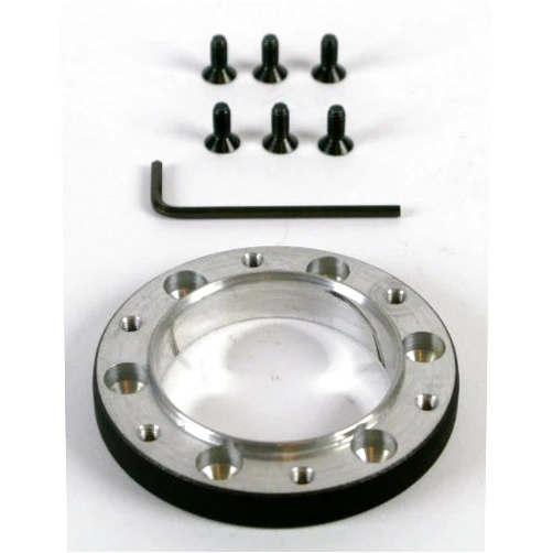 Personal Nardi-Personal Conversion Spacer Adapter - Black - Fits 6 Hole Hub Adapter (Boss) Kits with a 70mm Bolt Pattern and 6 Hole Steering Wheels with a 74mm Bolt Pattern - Part # 4300.00.0002