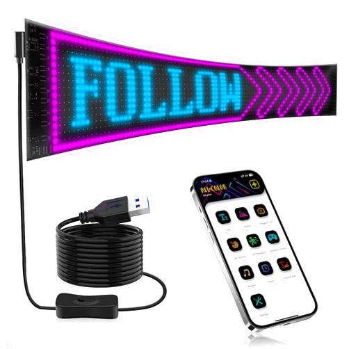 Super RGB Programmable LED Sign, 23