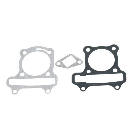 Glixal GY6 100cc 50mm Cylinder Gasket Set 139QMB 139QMA Based Engine Scooter Moped ATV - Cylinder Head and Base Gaskets,Tensioner Gasket