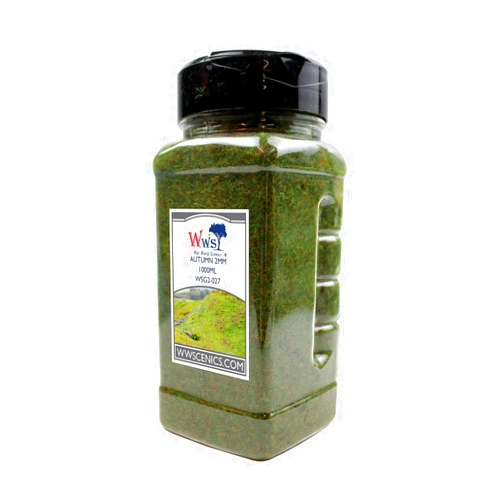 WWS War World Scenics WWScenics | 2mm Autumn Static Grass | 1000ml Can | WSG2-027 | Realistic Model Scenery Material