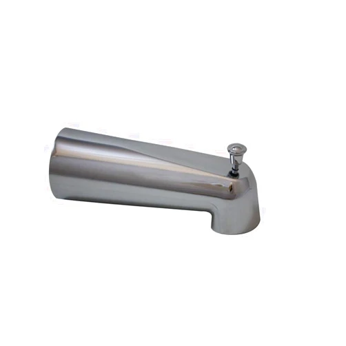 Moen 3853 Eva Replacement 7-Inch Tub Diverter Spout 1/2-Inch Slip Fit Connection, Chrome