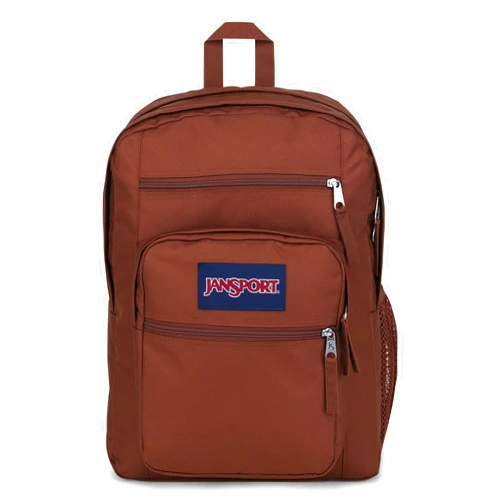 JanSport Laptop Backpack - Computer Bag with 2 Compartments, Ergonomic Shoulder Straps, 15” Laptop Sleeve, Haul Handle - Book Rucksack - Basic Brown