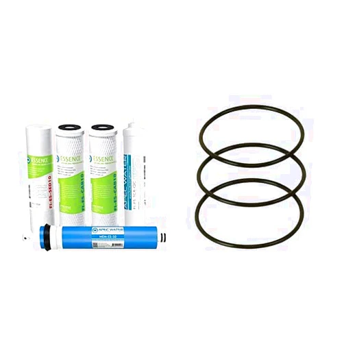 APEC Water Systems FILTER-MAX-ES50 50 GPD High Capacity Complete Replacement Filter Set & Water Systems SET 3 Pcs 3.5