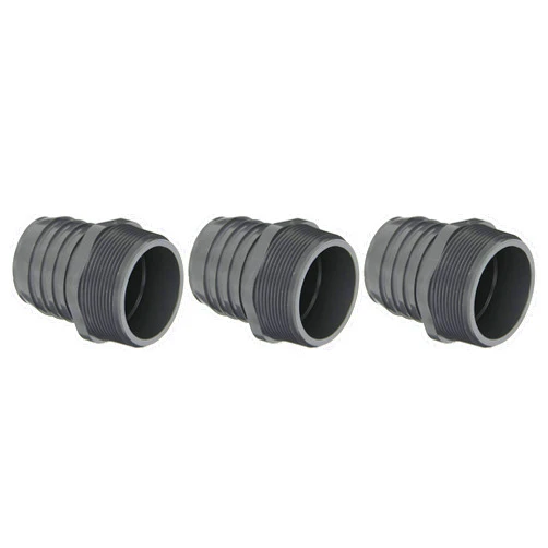 Spears Manufacturing Spears 1436 Series PVC Tube Fitting, Adapter, Schedule 40, Gray, 2