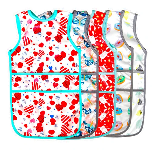 Joyo roy Bibs For Baby Girl Baby Bib Bibs For Toddlers Waterproof Bibs Toddler Bib Plastic Bibs For Babies Feeding Bibs Toddler Smock Plastic Bibs Baby Smock For Eating Weaning Bib All Over Bib