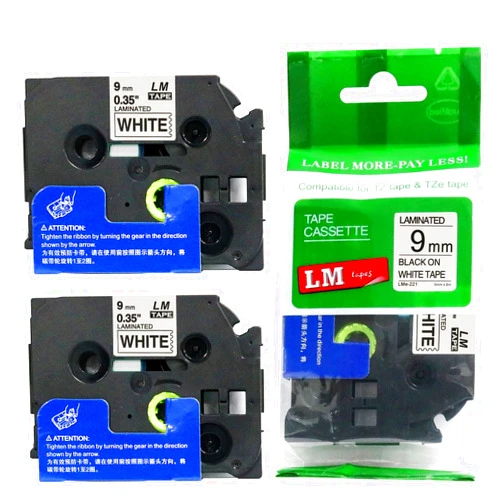 LMe Tapes for PT9200DX 2/Pack LM Tapes - LMe221 Premium 3/8