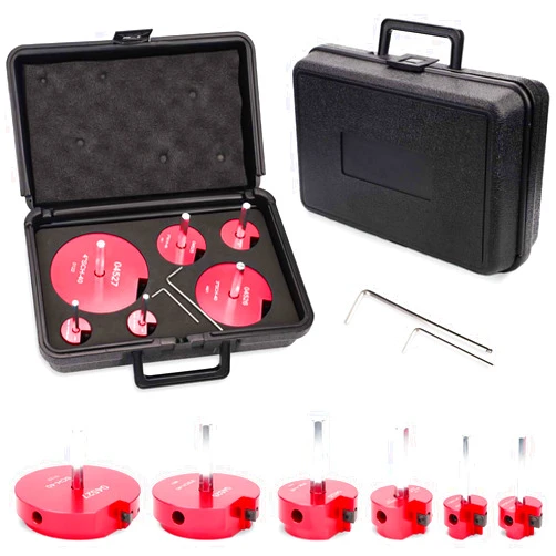 LUTER 6pcs Plastic Pipe Fitting Reamer, 04527 for PPRK6 PPR Reamer Kit Reed Tool Fit into Standard 1/2 In Drill and 3/8 In Hex PVC Socket Saver Compatible with PPR75, PPR100, PPR150, PPR200, PPR300, PPR400