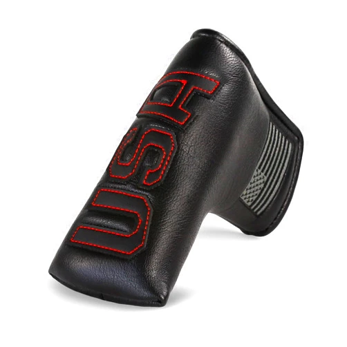 GonaFit Golf USA Blade Putter Head Covers Strong Magnetic Protective Putter Covers for Taylormade Odyssey Scotty Cameron Ping Cobra Premium Golf Putter Headcover