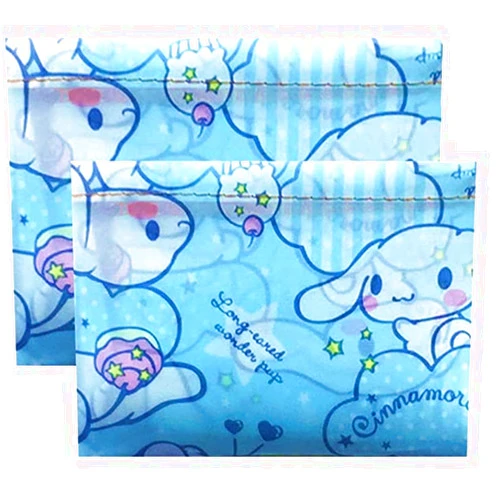 Kerr's Choice Lightweight Portable Grocery Bags - Large Capacity Reusable Tote Bags for Shopping & Travel - Kawaii Design