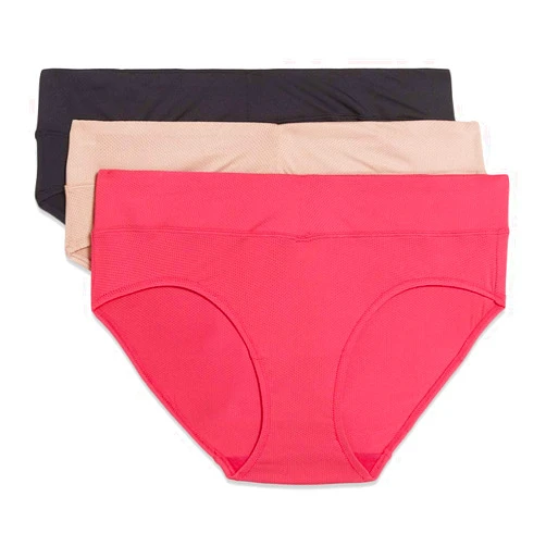 Warner's Women's Blissful Benefits Dig-free Comfort Waist Moisture-wicking Microfiber Brief Ru4963w