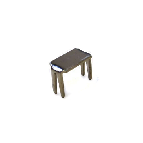 YKK #5 Bottom Stops Nickel Regular Metal -100 Pack