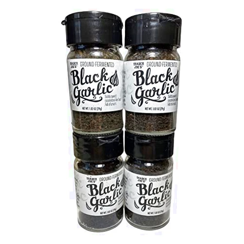 TJ's Trader Joe's Ground Fermented Black Garlic (Pack of 4)