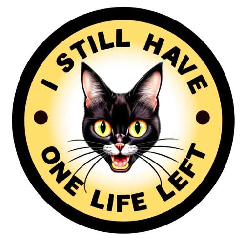 Emmandsophie Black Cat Stickers - Vinyl Laptop Stickers, Cute Cat Stickers for Water Bottles & Cars - Funny Cat Stickers for Water Bottles - Durable Decals for Tumblers - Waterproof Stickers for Water Bottle