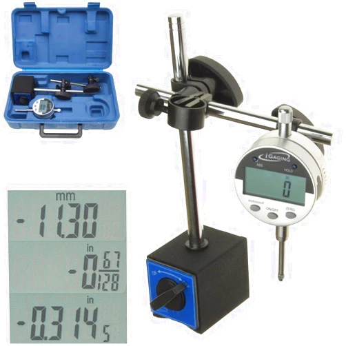 iGaging Digital Indicator Set with Magnetic Base