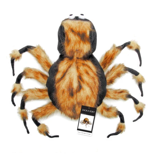 Zack & Zoey Fuzzy Tarantula Costume for Dogs, 16
