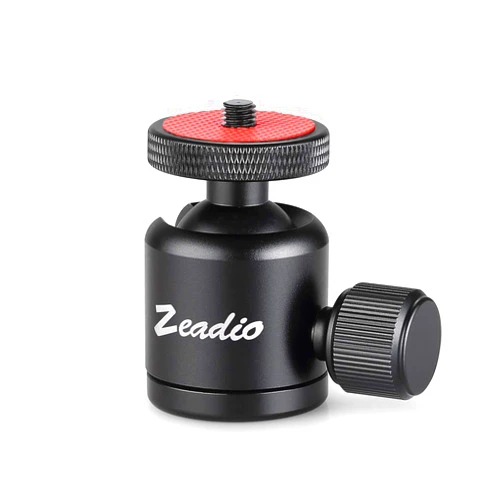 Zeadio Tripod Mini Ball Head, with 1/4
