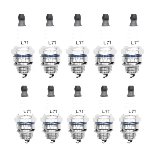 Laffoonparts 10pcs Spark Plug Kit Replacement for Stihl MS180 MS170 MS210 MS230 MS250 MS380 MS390 TS400 TS410 TS420 TS460 TS700 TS800 017 018 021 023 023 026 034 036 038 Chainsaw