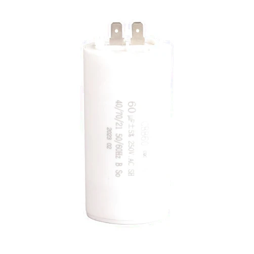 Walfront AC 250V 60uF 50/60HZ Cylinder Shaped Run Round Capacitor CBB60 for Motor Cool Heat Pump Washing Machine