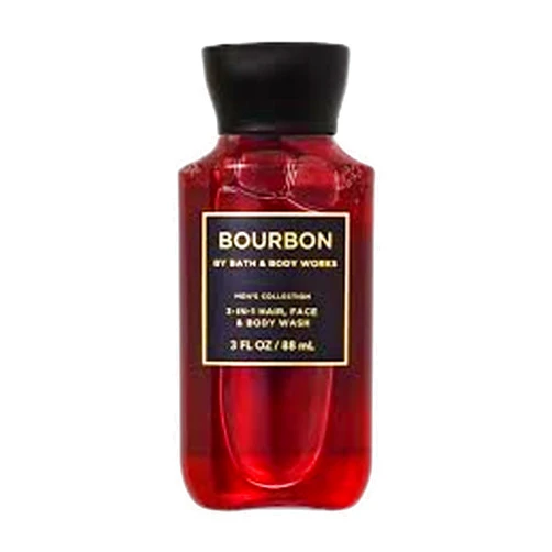 Bath & Body Works Bourbon Men's 3-IN-1 Hair & Body Wash 10 Oz. (Freshwater)