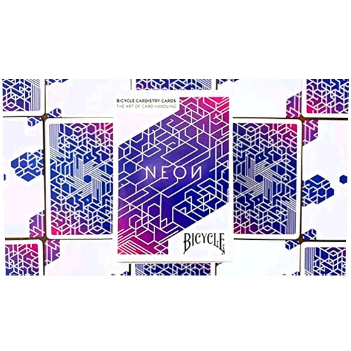 Murphy's Magic Supplies, Inc. Bicycle Neon Blue Aurora Playing Cards