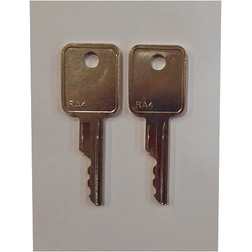 Generic 2 Weather Guard Code Cut to K001 - K100 Truck Tool Box Keys WeatherGuard Toolbox (K075), B04, Silver
