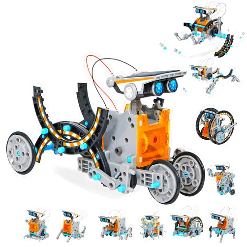 COBFDHA STEM Toys for Boys Ages 8-13, Solar Robot Science Kits for Kids Age 8-12, Educational Building Experiment Projects, Christmas Birthday Gifts for 9 10 11 14 Years Old Boy Girl Teen