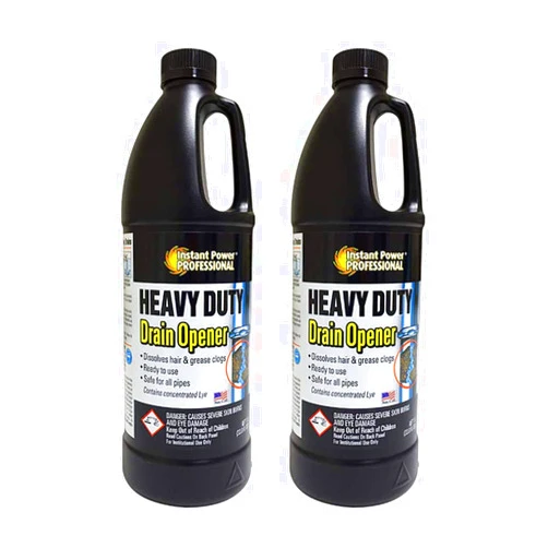 Instant Power Pro Heavy Duty Drain Opener 1 Liter [SET OF 2]