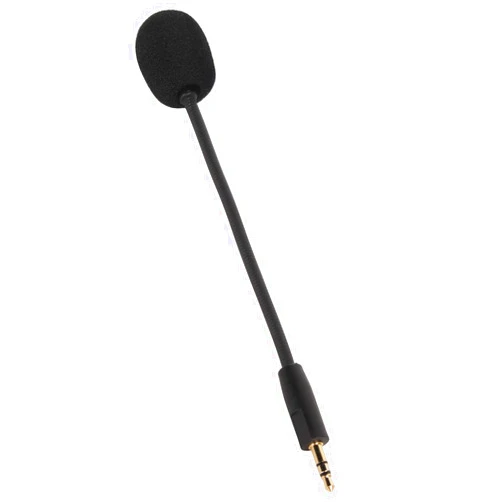 Yoidesu Replacement Game Mic for Kingston Hyper X Cloud Orbit S, 3.5mm Detachable Flexible Game Microphone, Noise Cancelling Rotatable Design Mic for Gaming Headsets