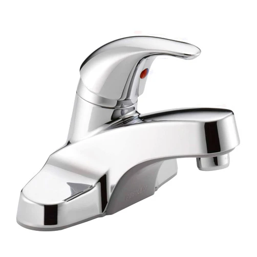 Peerless Centerset Bathroom Faucet Chrome, Bathroom Sink Faucet, Single Handle, Chrome P131LF