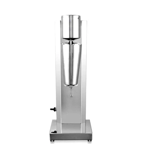 Eapmic Electric Milkshake Blender Machine, 180W 110V 650ml Single Head Milkshake Machine Stainless Steel Smoothie Milkshake Mixer Malt Maker Machine Drink Mixer for Commercial and Home Use