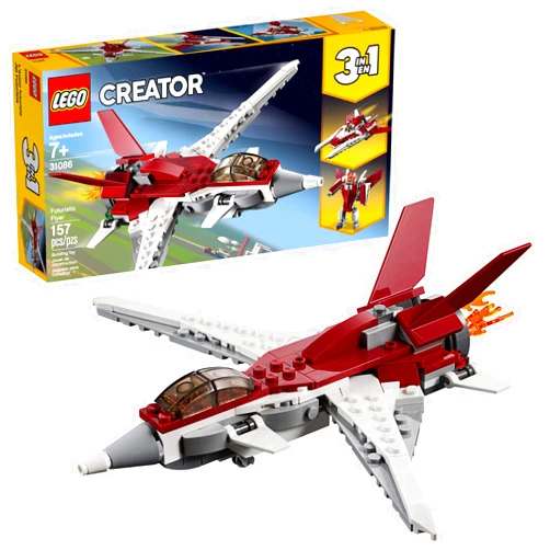 LEGO Creator 3in1 Futuristic Flyer 31086 Building Kit (157 Pieces)