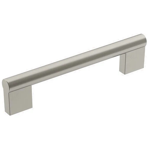Amerock | Cabinet Pull | Satin Nickel | 5-1/16 inch (128 mm) Center to Center | Versa | 1 Pack | Drawer Pull | Cabinet Handle | Cabinet Hardware