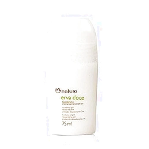 Natura Linha Erva Doce Natura - Desodorante Antitranspirante Roll-On 70 Ml - (Natura Fennel Collection - Roll-on Antiperspirant & Deodorant 2.36 Fl Oz) by Natura
