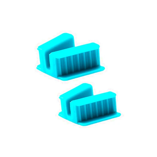 EASYTODENTA Dental Silicone Bite Blocks 2PCS Autoclave Mouth Props Bite Block for Adults and Kids (Medium)