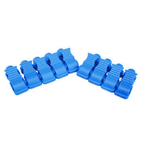 JQH 10pcs EKG ECG Alligator Electrode Clip,Universal Connection for 4.0 Banana Cable