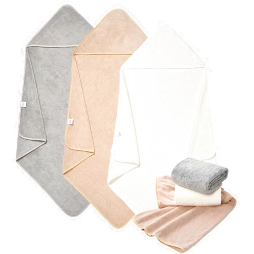 Yaiseiko Hooded Baby Bath Towels for Newborn 3 Pack Baby Towels with Hood 32 x 32 Inch Unisex Coral Fleece Super Soft Absorbent Bath Towel Set Gift for Babies, Infant, Toddler, Newborn Essential