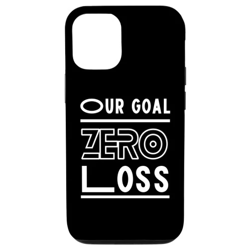 MUGAMBO HEALTH AND SAFETY MERCHANDISE iPhone 12/12 Pro Our Goal - Zero Loss | Workplace Safety Campaigns Gift Ideas Case