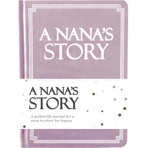 Coco & Lan Nana's Life Story Journal (Hardcover): A Meaningful Keepsake for Nana to Share Her Journey and Memories, Book Includes 250+ Prompt Questions, Sentimental Gifts for Mother's Day, Birthday & Christmas