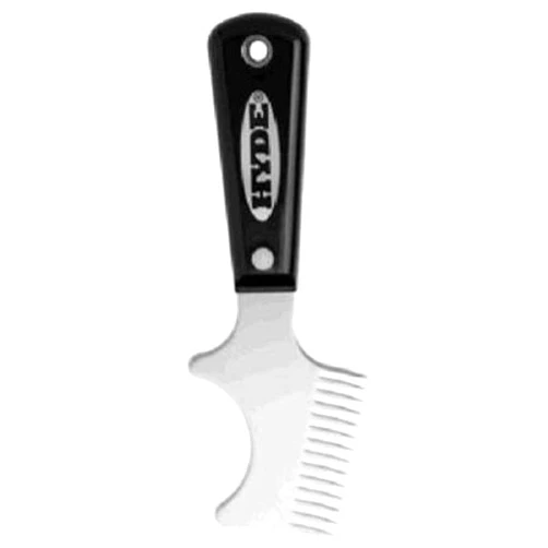 Hyde, Original Version TOOLS 45960 Black/Silver Brush Comb, 7 Inch