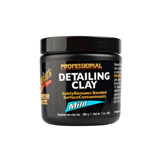 Meguiar's Professional Detailing Clay, Aggressive, C2100 - Safely Remove Contaminants Bonded on Paint for a Smooth, Glossy Finish - Premium Clay Bar for Car Detailing and Paint Prep, 200 Grams