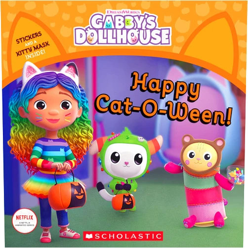 Gabhi Martins Happy Cat-O-Ween! (Gabby's Dollhouse Storybook)