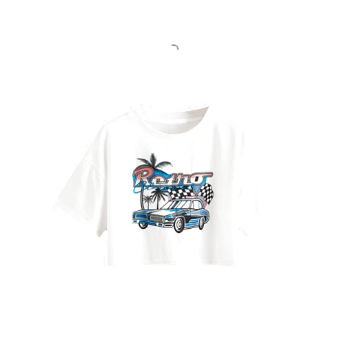 SweatyRocks Women's Embroidered Crop Top Short Sleeve T Shirt